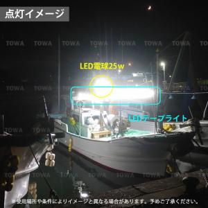 LED電球 防水 10w 作業灯 船 漁船 ボ...の詳細画像5