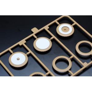 BA10【PIT社キット用転輪マスク】1/35 日本海軍　陸戦隊ヴィッカース・クロスレイM25四輪装...