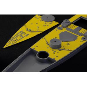 【T社キット用甲板マスク】1/700 イギリス海軍 戦艦 プリンス オブ ウェールズ/キングジョージ...