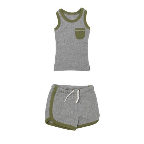 Heather Tank＆Shorts Set【全4色】