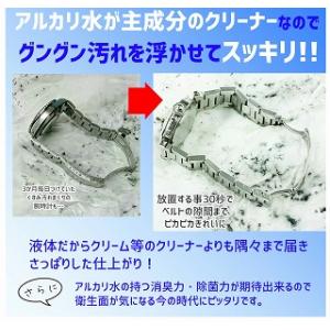 【洗っ時計 100ml】貴金属用洗浄水 腕時計...の詳細画像1