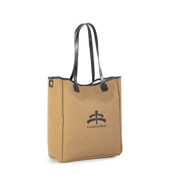 イタリア製トートバッグ　MaKeBe　Hay Burn Bag　ナッツカラー
