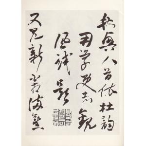 清 高鳳翰書秋興詩冊 歴代名碑名帖叢書 中国語...の詳細画像1
