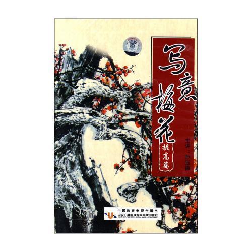 写意梅花　梅の描き方　中国写意画技法  写意梅花　提高篇　中国墨絵技法DVD