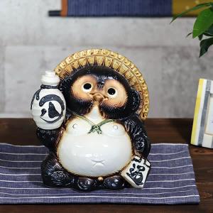 信楽焼きたぬき 7号忍者たぬきニンジャ狸 陶器タヌキ しがらきやき狸