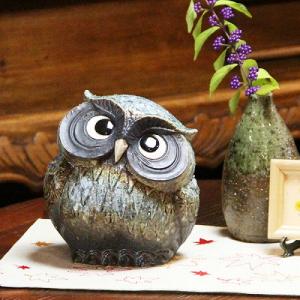 SWAROVSKI（スワロフスキー） フクロウ オブジェ 置物 7636 クリア