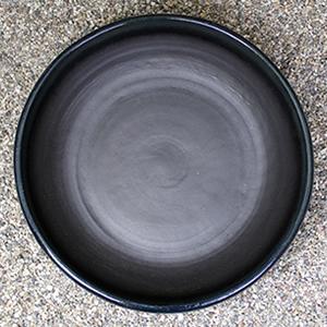 大型サイズなまこ色水鉢 手ひねり水鉢 信楽焼 ...の詳細画像4