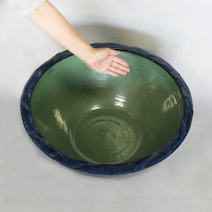 20号ナマコ色水鉢 信楽焼 金魚鉢、メダカ鉢に...の詳細画像3