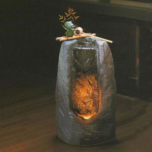 信楽焼 つくばい 水音 電動ツクバイ響 循環式 陶器ツクバイ 蹲 水琴窟