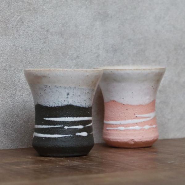 信楽焼 ぐい呑み ぐい飲み 80ml（満水時）お猪口 酒器 還暦祝い 父 おしゃれ 和食器 日本製 ...