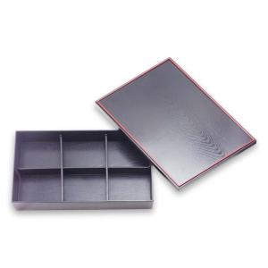 松花堂弁当箱 6つ仕切り箱 木箱 業務用 和食器 : 四季彩-陶器ONLINE