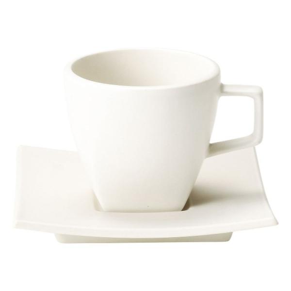 カルマ スノーホワイト コーヒーカップ &amp; ソーサー