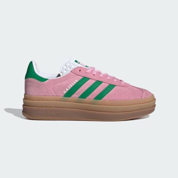 adidas C/O GAZELLE BOLD W トゥルーピンク/グリーン/フットウェアホワイト ...
