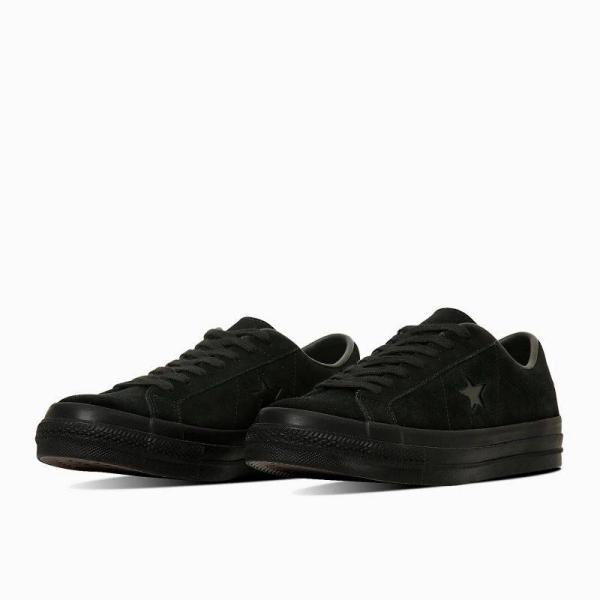 CONVERSE 25FA 7/18 ONE STAR SUEDE ブラッククローム 3370208...