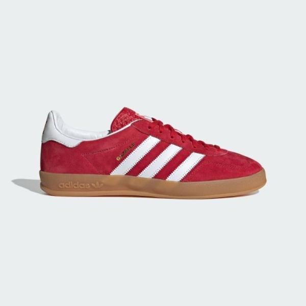 adidas C/O GAZELLE INDOOR H06261 スカーレット/フットウェアホワイト...