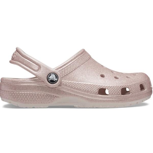 【キッズ】【グリッター】crocs 24SU クロックス サンダル クラシック グリッター クロッグ...