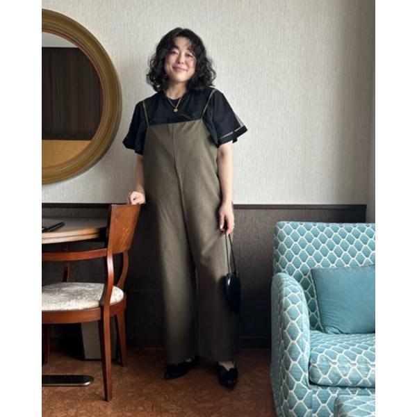 【otostyle】キャミソールワイドサロペット