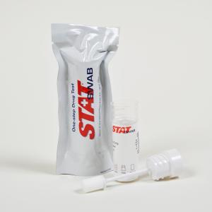 STAT-SWAB (6) （1個入り） 6種の乱用薬物が唾液から10分で判る検査キット 【米国製 正規輸入品安心の品質保証CE】の商品画像