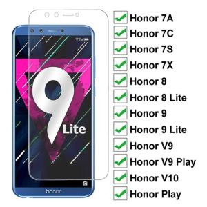 Huawei honor 8 9 lite v9 play view 10 v10 honor 7x 7a 7c7s用9h硬度強化ガラスプロテクター