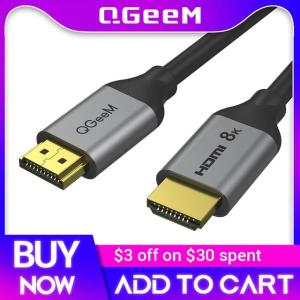 QGeeM 8KHDMIケーブル48GbpsHDMI 2.1 HDMI to HDMI Wire for Xiaomi Mi Box Xbox Ser｜itemselect