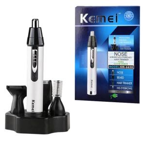 Kemei-充電式トリマー4-in-1オリジナルのひげと鼻のトリマー｜itemselect