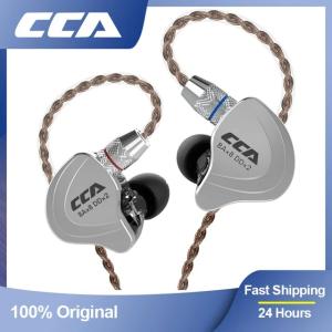 Cca c10-ハイブリッドテクノロジーヘッドセット,耳栓,スポーツイヤホン,有線ヘッドホン,10ユニット,ノイズキャンセリング,4 a 1dd｜itemselect