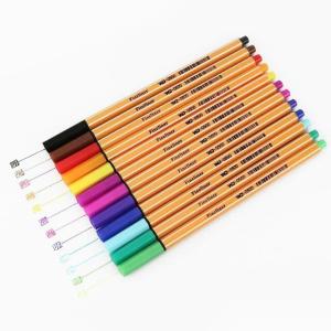 芸術的な描画のためのグラフィックペン,12色の金属マーカーのセット｜itemselect