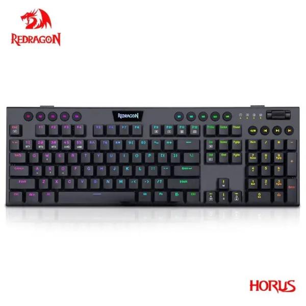 Redragon horus K618 rgbサポートbluetooth 5.0ワイヤレスusb 2...