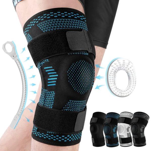 膝の痛みのためのスポーツニーパッドは、サイドスタビライザー付きの半月の損傷回復をサポートします膝蓋骨...
