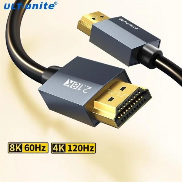 HDMI 2.1 ケーブル 8K 60Hz eARC HDCP 4K 120Hz 48Gbps 高速...