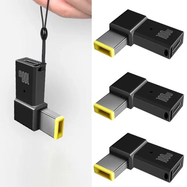 USB-ACDCオスアダプタータイプC,100W,急速充電ケーブル,Lenovo,ラップトップコネク...