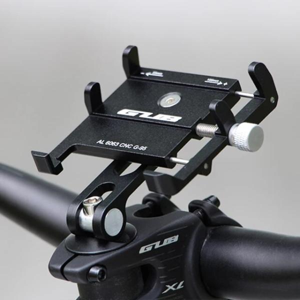 自転車とオートバイの携帯電話ホルダー,調整可能なサポート
