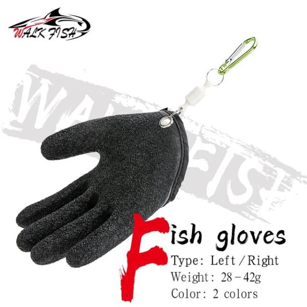 釣り用,魚の形をした滑り止めのラテックス手袋