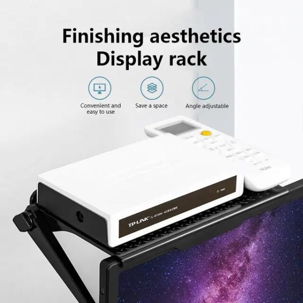 Punch-Free Computer Monitor Rack Plastic TV Set-Sc...