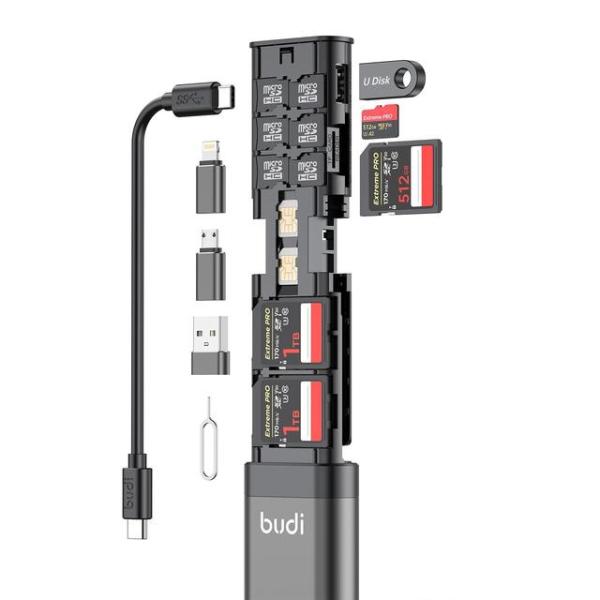 Budi-13,12,samsung s22,s21,redmi,ラップトップアダプター,SDカード...