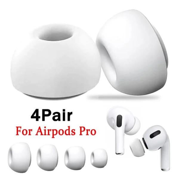 ゴム製のシリコンイヤーチップ,交換用ヘッドセット,Airpods Pro 1/2用,耳栓,Bluet...