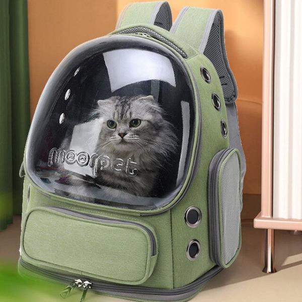 犬用の透明な宇宙飛行士のバックパック,猫と犬用のトラベルアクセサリー