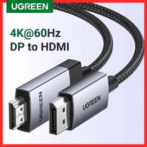 Ugreen-HDMIケーブルからhdmiへのプレイポート,4k,60hz,dpからhdmiへのオス...