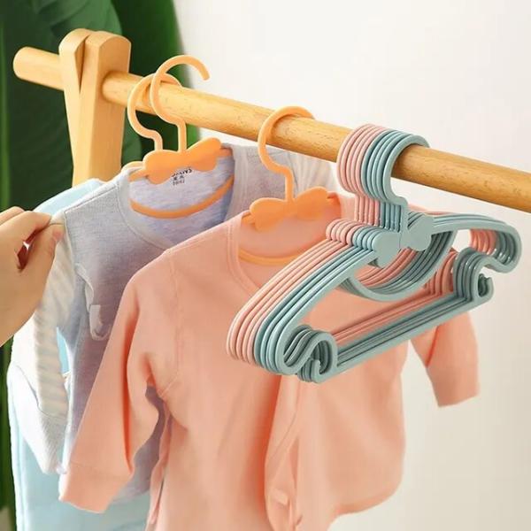 4Pcs Children Clothes Hanger Portable Display Baby...