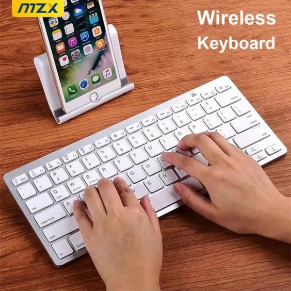 Mzx-Bluetooth 3.0ワイヤレスミニキーボード,タブレット,スマートセル,携帯電話,コン...