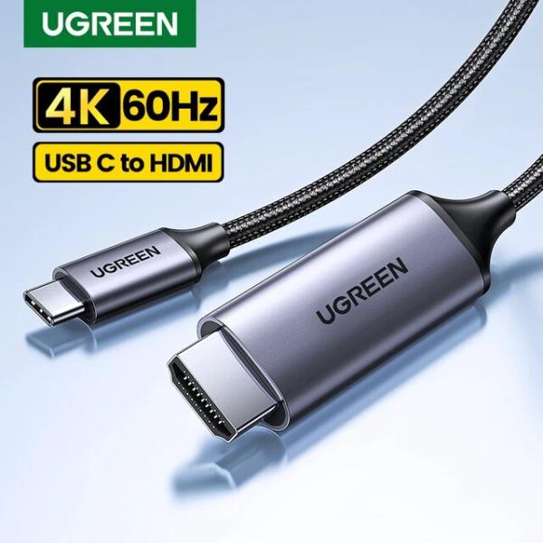 Ugreen-USBケーブルタイプcからhdmi 4k,アダプター,iphone 15,TVコンバー...