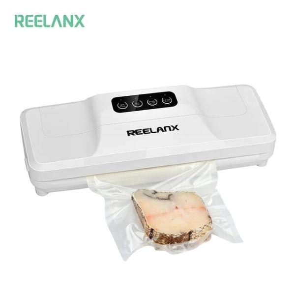 Reelanx-食品用真空包装機,15袋,140W,フィルム包装用
