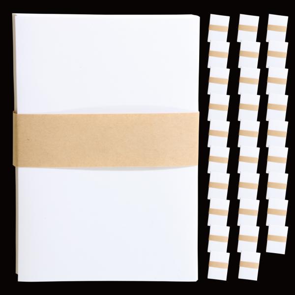 業務用　はがきサイズ　ラベル用紙（3,000枚）スリット入り　クリックポスト、レターパック、定形外に...