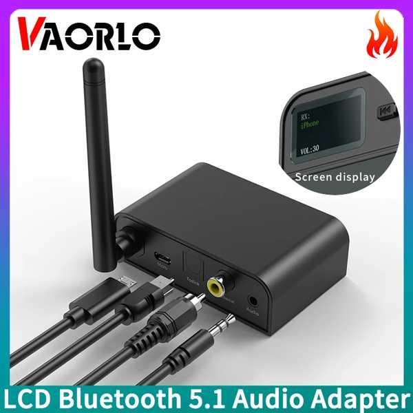 5.1 LCDディスプレイ Bluetoothオーディオ送信機 同軸光学アンテナ 3.5mm ワイヤ...