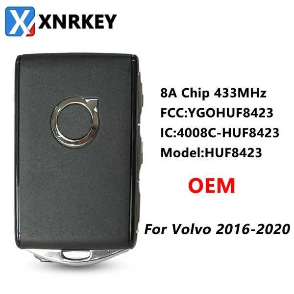Xnrkey-インテリジェントリモートコントロールキー オリジナル 433mhz vos s90 s...