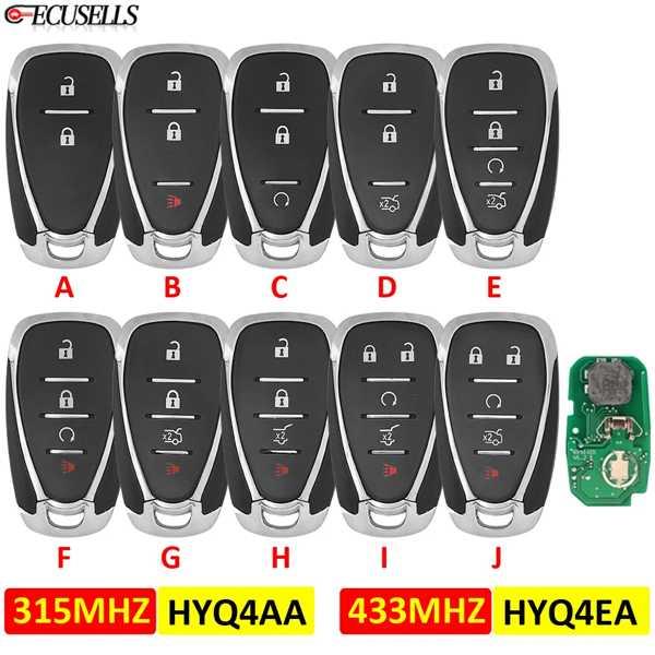 Ecusellsリモートキー315mhz 433mhz for chevalica Camarolt...