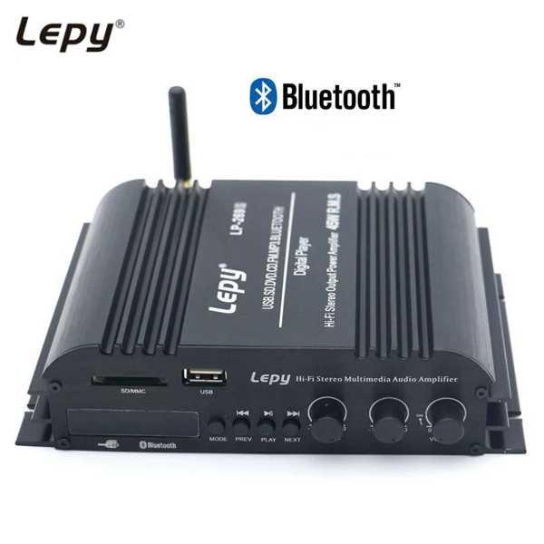 Lepy-4チャンネルbluetooth hifiアンプ デジタルステレオアンプ LP-269S m...