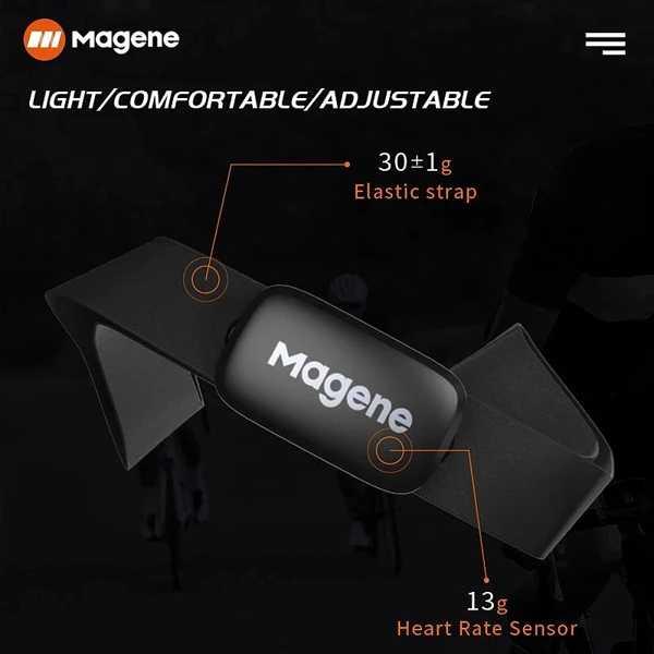 Magene H003 Bluetooth4.0 ant + 心拍数センサー互換ガーミンbryton...