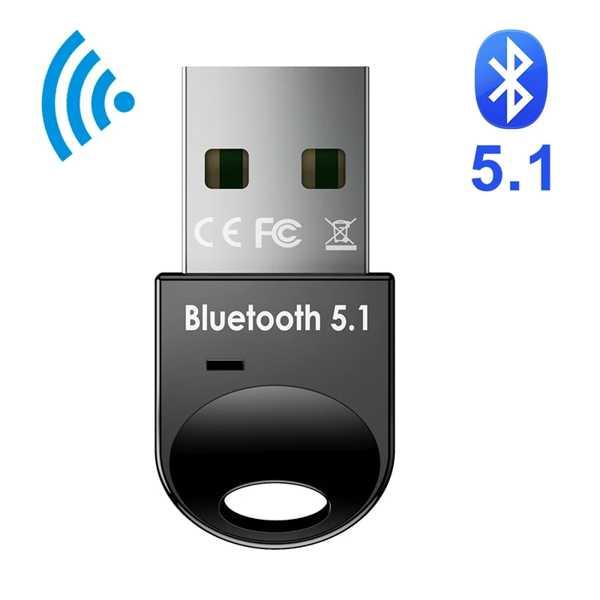 Bluetooth 5.1 USBアダプター PC ラップトップ スピーカー用のミニUSBレシーバー