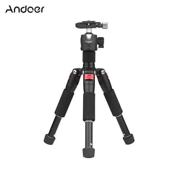 Andoer k521 canon nikon sony dslryldcカメラ用ミニボールヘッド1...